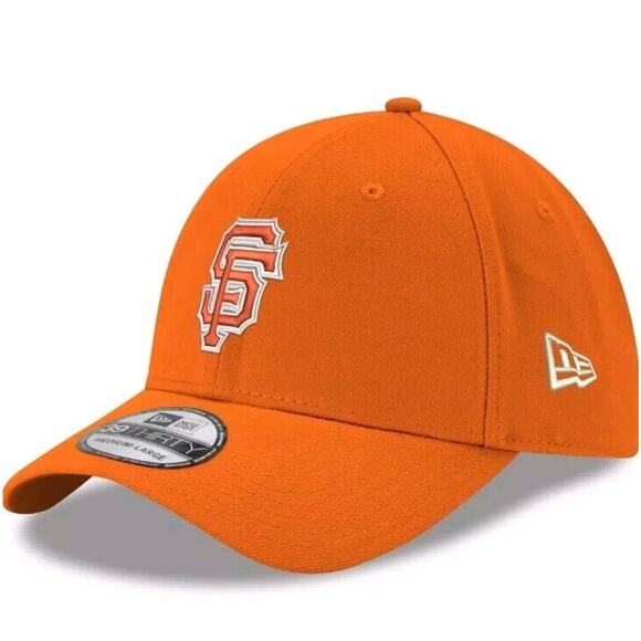 New Era 39Thirty Hat San Francisco Giants City Connect Orange Fitted Cap Sm/Med - Picture 1 of 7